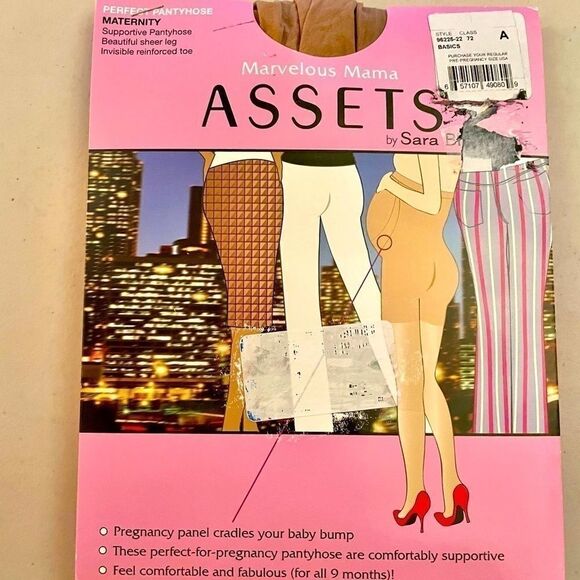 MATERNITY SUPPORT HOSE S-C - Picture 1 of 2
